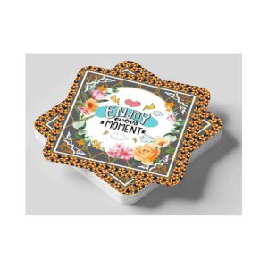 ZamZam Al Zarqun Printed Tea Coaster