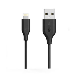 Anker PowerLine Lightning USB Cable 3ft Black