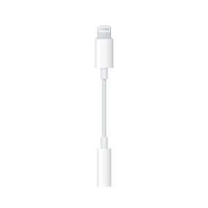 Apple Lightning To 3.5mm Headphone Jack Adapter (MMX62AM-A)