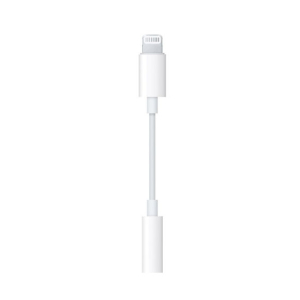 Apple Lightning to 3.5 mm Headphone Jack Adapter White