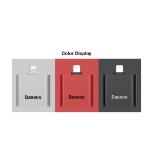 Baseus 2-in-1 Dual Interface 8 Pin Cable Adapter For iPhone (L39)