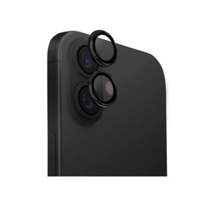 Uniq Optix Aluminium Camera Lens Protector For iPhone 16 and 16 Plus - Black