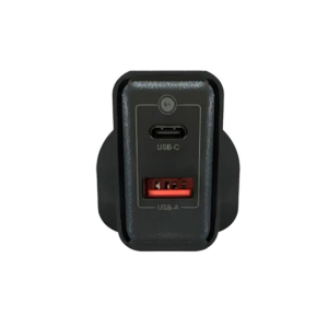 Rofee 30W Dual Port Smart and Fast Wall Charger (RG-130)-Black