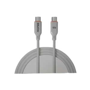 Rofee 60W C Type to C Smart and Fast Data Cable 1.2M White (501-C)