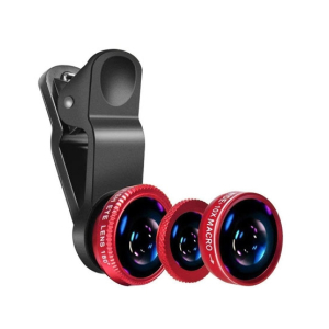 The AZY Universal 3 in 1 Mobile Camera Lens Black