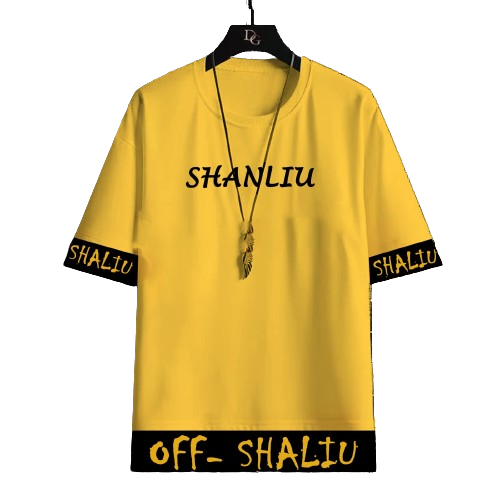 iShopping - Rg shop Stylish Drop Shouldar Printed T-shirt for men 