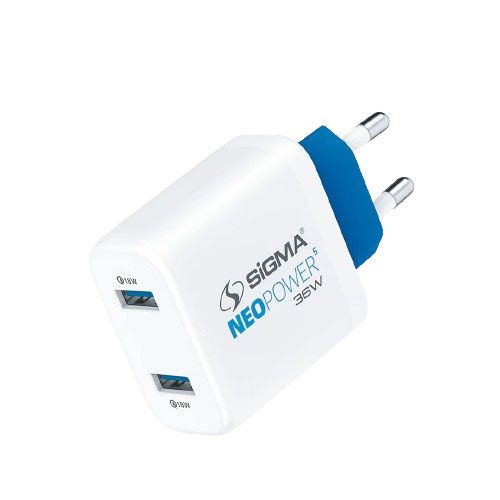 iShopping - Sigma Neo Power QC2 Charger White