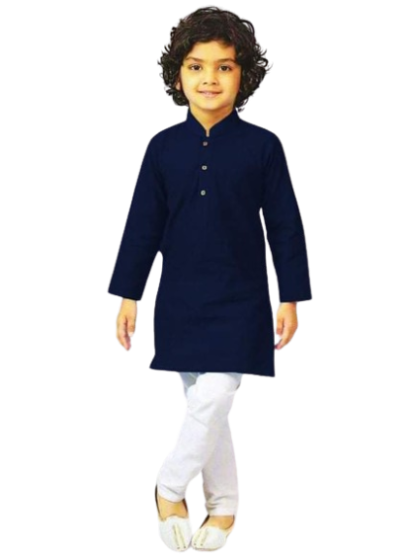 iShopping - RG shop Exclusiver Kurta & Pajama 2pec Suit For Kids.-Blue