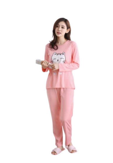 iShopping - RG Shop Night Casual  Track Suit for Women-Pink