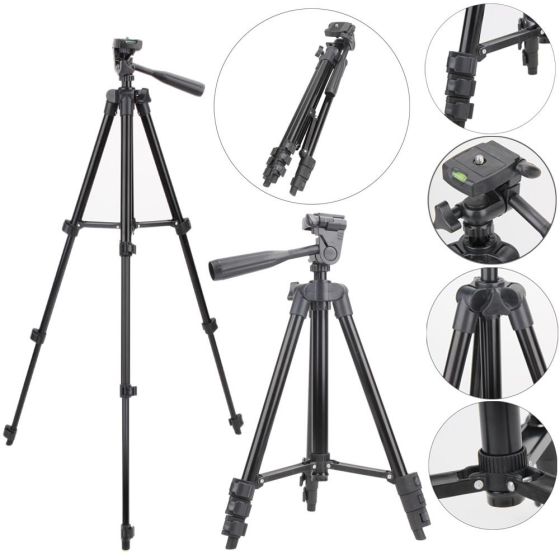 iShopping - Ferozi Traders 3 way Head Mount Tripod (3120)