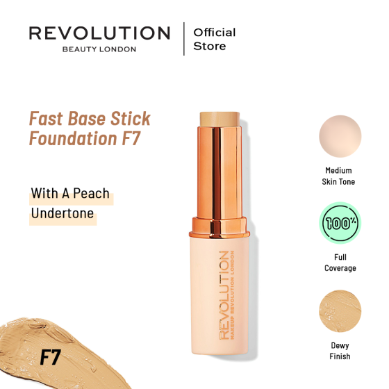 iShopping - Makeup Revolution Fast Base Stick Foundation - F7
