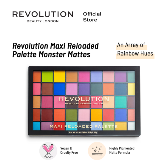 iShopping - Makeup Revolution Maxi Reloaded Palette Monster Mattes