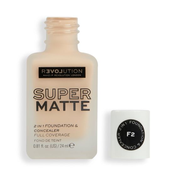 iShopping - Relove By Revolution Supermatte Foundation F2 24ml
