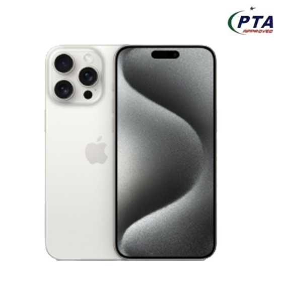 iShopping - Apple iPhone 15 Pro Max - Mercantile Warranty-White Titanium-256GB 