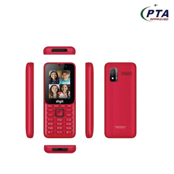 iShopping - Jazz Digit E2 Pro 4G-Red-8GB - 1GB RAM