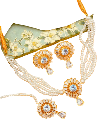 iShopping - Azhari Traders Beautiful Elegant Crush Mala Set