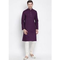 RG Shop Purple Kurta Pajama