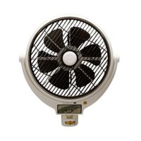 Super Asia 14" Louver Bracket Fan - Black