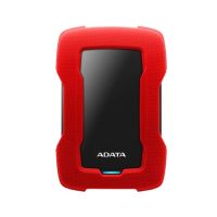 Adata 1TB External Hard Drive (HD330)-Red