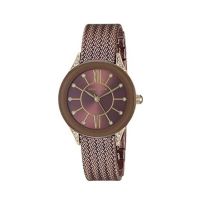 Anne Klein Swarovski Crystal Bracelet Women's Watch Brown (AK/2209BNTT)