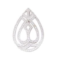 Artistic Jewels Pendant For Women Silver (AL-12)