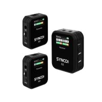 Synco Ultra Compact Dual Wireless Microphone System Black (G2-A2)