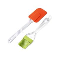 Promax Silicone Oil Brush and Cake Spatula
