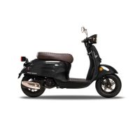 Road Prince Bella 100 Petrol Scooter Automatic - 2024 Model-Black-None