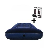 Easy Shop Inflatable Airbed Mattress With Manual Pump