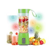 The AZY Portable USB Rechargeable 4 Blades Juicer Blender 
