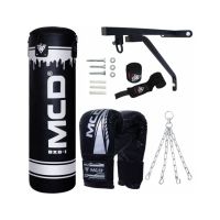 MCD Punching Bag Boxing Kit Full Set Black