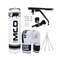 MCD Punching Bag Boxing Kit Full Set White