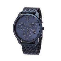 Movado Bold Thin Chronograph Men's Watch Blue (3600633)