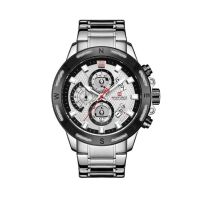 NaviForce Chronograph Edition Men's Watch Silver (NF-9165-3)