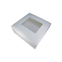 Packaging One 8 LBS Pounds Cake For Big Window Box (Pack Of 5)