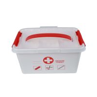 Raza Shop First Aid Medicine Storage Box - White