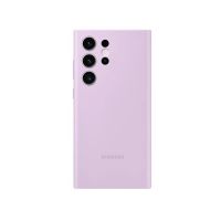 Samsung S23 Ultra Smart View Wallet Case-Levender Purple