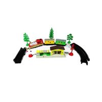 ShopEasy Classical Train Track Play Set With Colorful Station