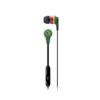 Skullcandy INK'D 2 In-Ear Headphones with Mic Rasta (S2IKDY-102)