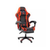 Boost Surge Gaming Chair With Footrest - Black & Red
