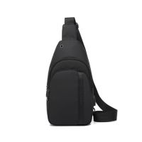 Poso Casual Chest Bag For Men Black (PS-326)