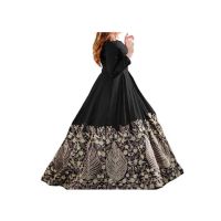 ZamZam 2pc Lehnga For Women-Just Black