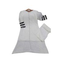 ZamZam 2pc Long Shirt With Trouser For Women (AC-136)