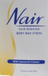 iShopping - Nair Hair Removal Body Wax Strips With Chamomile