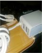 iShopping - Samsung 3 In 1 Dual USB LED Travel 2.1A Fast Charger For Android+Pin