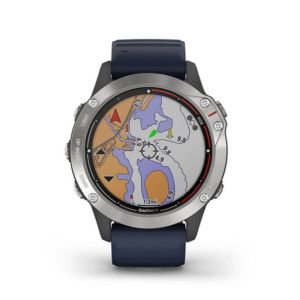 Garmin Quatix 6 Marine Smartwatch For Men Blue (010-02158-91)