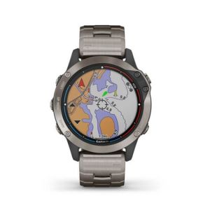 Garmin Quatix 6 Marine Smartwatch For Men Silver (010-02158-95)