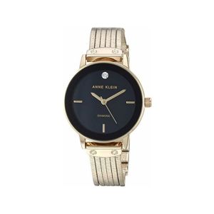 Anne Klein Diamond Accented Women's Watch Gold (AK/3220BKGB)