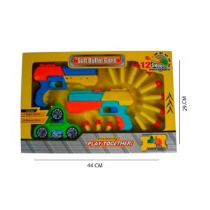 Planet X Future Kids Soft Bullet Guns 2 Pcs Set (PX-10466)