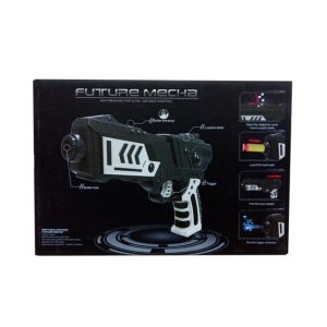 Planet X Future Ultra Black Shooting Gun with Orbeez & Nerf Soft Foam Bullet Darts (PX-10569)